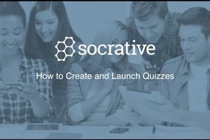 SOCRATIVE tutorial for beginners